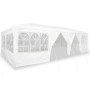 Carpa de Fiesta Blanco 800 x 400 x 266 cm Poliéster y Acero