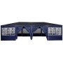 Carpa de Fiesta Azul y Blanco 800 x 400 x 266 cm