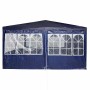 Carpa de Fiesta Azul y Blanco 800 x 400 x 266 cm