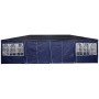 Carpa de Fiesta Azul y Blanco 800 x 400 x 266 cm