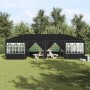 Carpa de Fiesta Antracita y Blanco 800 x 400 x 266 cm