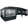 Carpa de Fiesta Verde y blanco 800 x 400 x 266 cm