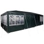 Carpa de Fiesta Verde y blanco 800 x 400 x 266 cm