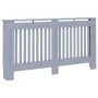Anthracite gray MDF radiator cover 152x19x81.5 cm by vidaXL, Accessories for heating radiators - Ref: Foro24-288176, Price: 7...