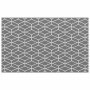 Alfombra de exterior ARAKIL Gris y blanco 250 x 400 cm PP