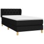 Box spring bed with black fabric mattress 80x200 cm by vidaXL, Beds and slatted bases - Ref: Foro24-3126999, Price: 289,76 €,...