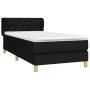 Box spring bed with black fabric mattress 80x200 cm by vidaXL, Beds and slatted bases - Ref: Foro24-3126999, Price: 290,25 €,...