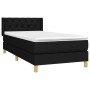 Boxspringbett mit schwarzer Stoffmatratze 80x200 cm von vidaXL, Betten und Lattenroste - Ref: Foro24-3130467, Preis: 281,46 €...