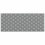 Alfombra de exterior ARAKIL Gris y blanco 250 x 600 cm PP