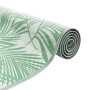 Alfombra de exterior ARAKIL Verde 300 x 400 cm PP
