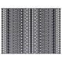 Alfombra de exterior ARAKIL Negro y blanco 300 x 400 cm PP