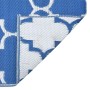 Alfombra de exterior ARAKIL Azul 300 x 400 cm PP