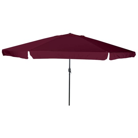 Parasol de jardín Rojo y Negro 395 x 395 x 245 cm