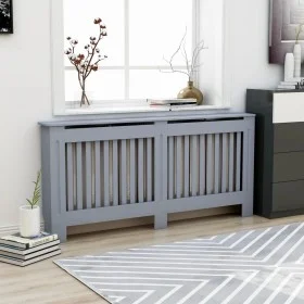 Anthrazitgraue MDF-Heizkörperabdeckung 172x19x81,5 cm von vidaXL, Zubehör für Heizkörper - Ref: Foro24-288179, Preis: 92,44 €...