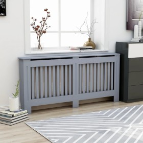 Anthrazitgraue MDF-Heizkörperabdeckung 172x19x81,5 cm von vidaXL, Zubehör für Heizkörper - Ref: Foro24-288179, Preis: 89,19 €...