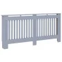 Anthrazitgraue MDF-Heizkörperabdeckung 172x19x81,5 cm von vidaXL, Zubehör für Heizkörper - Ref: Foro24-288179, Preis: 92,44 €...