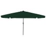 Parasol de jardín Verde y Negro 395 x 395 x 245 cm en Sombrillas | Comprar online en Foro24