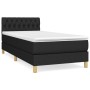 Box spring bed with black fabric mattress 80x200 cm by vidaXL, Beds and slatted bases - Ref: Foro24-3140811, Price: 275,98 €,...
