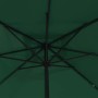 Parasol de jardín Verde y Negro 295 x 295 x 245 cm en Sombrillas | Comprar online en Foro24
