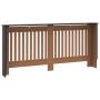 Schwarze MDF-Heizkörperabdeckung 172x19x81,5 cm von vidaXL, Zubehör für Heizkörper - Ref: Foro24-288180, Preis: 99,09 €, Raba...