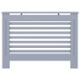 Anthracite gray MDF radiator cover 112x19x81.5 cm by vidaXL, Accessories for heating radiators - Ref: Foro24-288182, Price: 7...