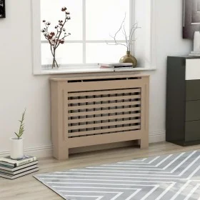 Radiator cover MDF 112x19x81.5 cm by vidaXL, Accessories for heating radiators - Ref: Foro24-288184, Price: 73,17 €, Discount: %