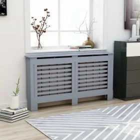 Anthrazitgraue MDF-Heizkörperabdeckung 152x19x81,5 cm von vidaXL, Zubehör für Heizkörper - Ref: Foro24-288185, Preis: 81,30 €...