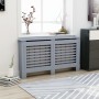 Anthrazitgraue MDF-Heizkörperabdeckung 152x19x81,5 cm von vidaXL, Zubehör für Heizkörper - Ref: Foro24-288185, Preis: 82,68 €...