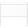 Cerca de jardín Blanco 1.7 x 0.8 m