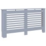 Anthrazitgraue MDF-Heizkörperabdeckung 152x19x81,5 cm von vidaXL, Zubehör für Heizkörper - Ref: Foro24-288185, Preis: 82,68 €...