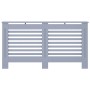 Anthrazitgraue MDF-Heizkörperabdeckung 152x19x81,5 cm von vidaXL, Zubehör für Heizkörper - Ref: Foro24-288185, Preis: 82,68 €...