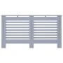 Cubierta para radiador MDF gris antracita 152x19x81,5 cm de vidaXL, Accesorios para radiadores de calefacción - Ref: Foro24-2...