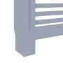 Cubierta para radiador MDF gris antracita 152x19x81,5 cm de vidaXL, Accesorios para radiadores de calefacción - Ref: Foro24-2...