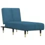 Blue Velvet Divan Sofa by vidaXL, Daybeds - Ref: Foro24-352792, Price: 173,86 €, Discount: %