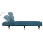 Blue Velvet Divan Sofa by vidaXL, Daybeds - Ref: Foro24-352792, Price: 173,86 €, Discount: %
