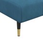 Blue Velvet Divan Sofa by vidaXL, Daybeds - Ref: Foro24-352792, Price: 140,84 €, Discount: %
