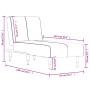Diwansofa aus blauem Samt von vidaXL, Tagesbetten - Ref: Foro24-352792, Preis: 140,84 €, Rabatt: %