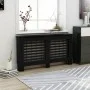 MDF Heizkörperabdeckung schwarz 152x19x81,5 cm von vidaXL, Zubehör für Heizkörper - Ref: Foro24-288186, Preis: 90,91 €, Rabat...