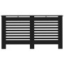 MDF Heizkörperabdeckung schwarz 152x19x81,5 cm von vidaXL, Zubehör für Heizkörper - Ref: Foro24-288186, Preis: 83,09 €, Rabat...