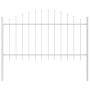 Cerca de jardín Blanco 170 x 100 cm