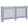 Cubierta para radiador MDF gris antracita 172x19x81,5 cm de vidaXL, Accesorios para radiadores de calefacción - Ref: Foro24-2...