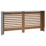 Anthrazitgraue MDF-Heizkörperabdeckung 172x19x81,5 cm von vidaXL, Zubehör für Heizkörper - Ref: Foro24-288188, Preis: 87,71 €...