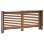 Anthrazitgraue MDF-Heizkörperabdeckung 172x19x81,5 cm von vidaXL, Zubehör für Heizkörper - Ref: Foro24-288188, Preis: 89,20 €...