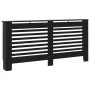 Cubierta para radiador MDF negro 172x19x81,5 cm de vidaXL, Accesorios para radiadores de calefacción - Ref: Foro24-288189, Pr...