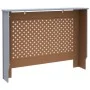 Anthrazitgraue MDF-Heizkörperabdeckung 112x19x81,5 cm von vidaXL, Zubehör für Heizkörper - Ref: Foro24-288191, Preis: 92,07 €...