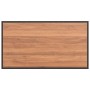 Conjunto de Comedor de Jardín 2 pcs Taupé Acero