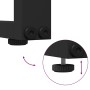 Conjunto de sofá de jardín 2 pcs Antracita Acero