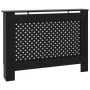 Cubierta para radiador MDF negro 112x19x81,5 cm de vidaXL, Accesorios para radiadores de calefacción - Ref: Foro24-288192, Pr...