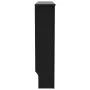 Radiator cover in black MDF 112x19x81.5 cm by vidaXL, Accessories for heating radiators - Ref: Foro24-288192, Price: 101,56 €...