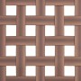 Conjunto de Comedor de Jardín 4 pcs Marrón ratán sintético